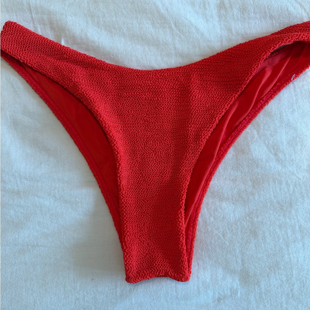 Monday Swimwear Byron Chili Red Bikini Bottom